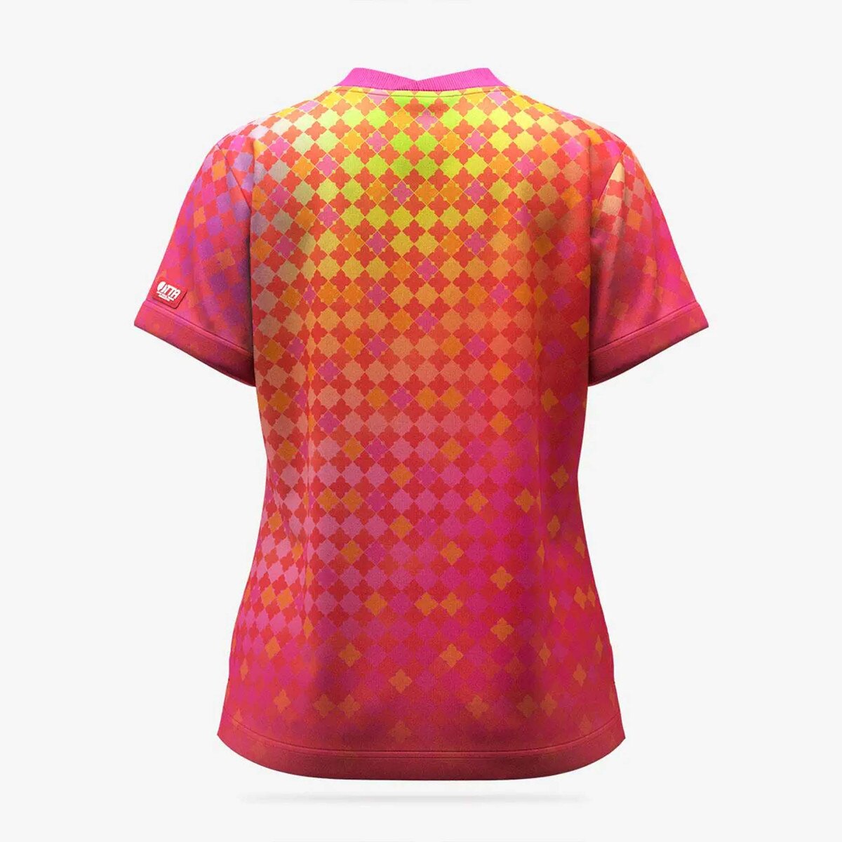 Butterfly Minalea Lady Shirt - Rose - Back